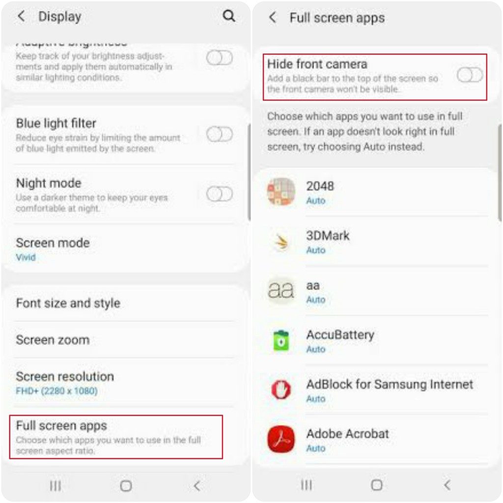 Samsung Galaxy S20 Ultra Hidden Features, Tips And Tricks Hide Front Camera