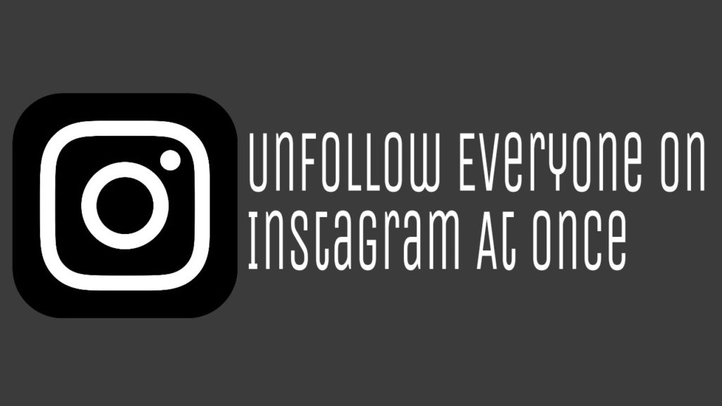 how to unfollow everyone on tiktok in one click