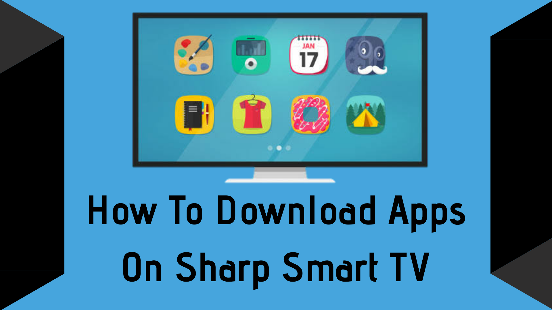 add apps to sharp smart tv