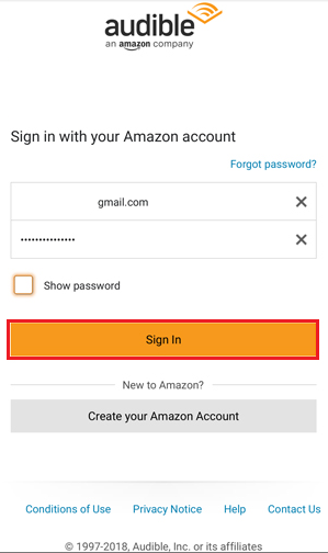 Audible Subscription Sign In