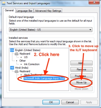 Microsoft Indic Language Input Tool Sanskrit