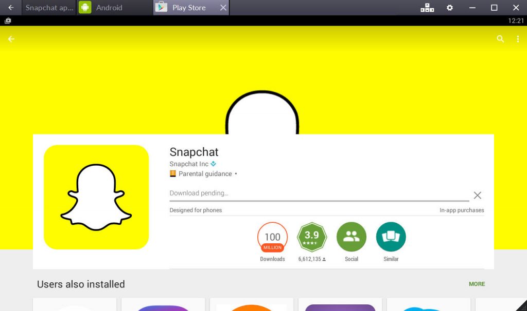 how to use snapchat on mac