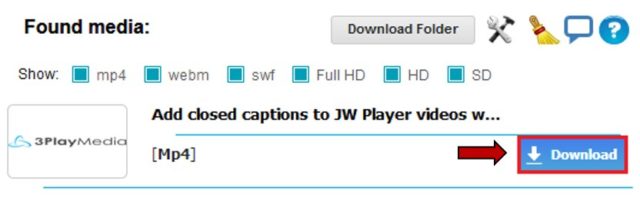 how to download jw player videos firefox addon