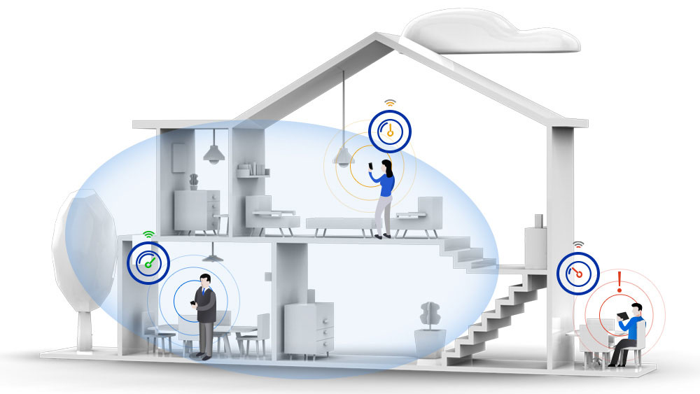 Change the location of your router