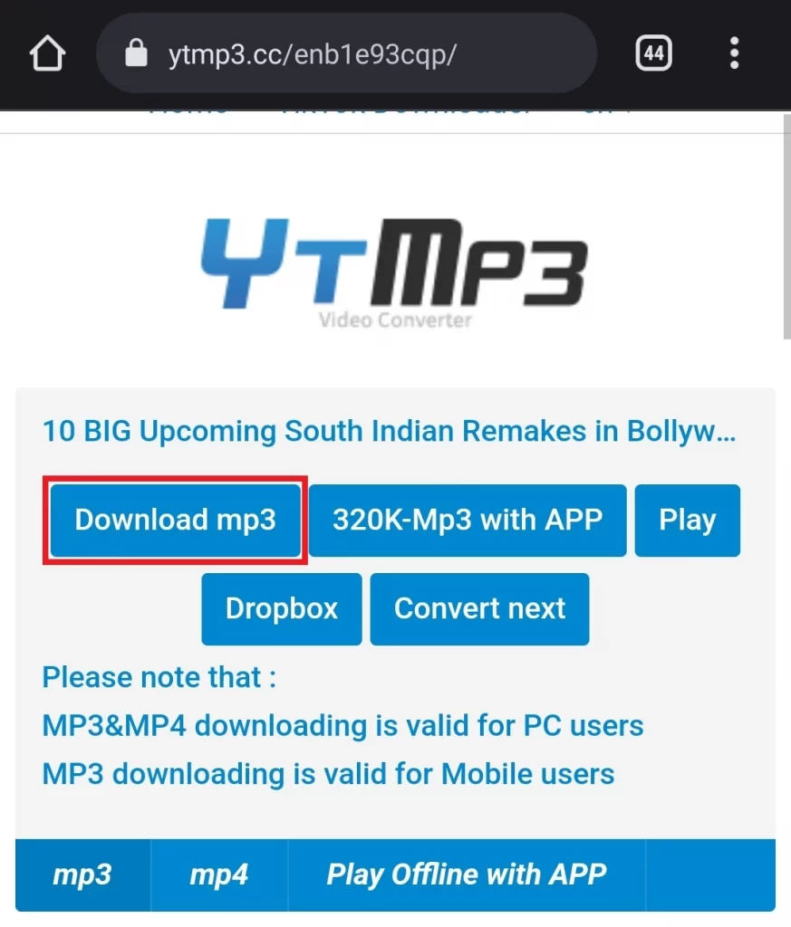 Download Youtube To Mp3