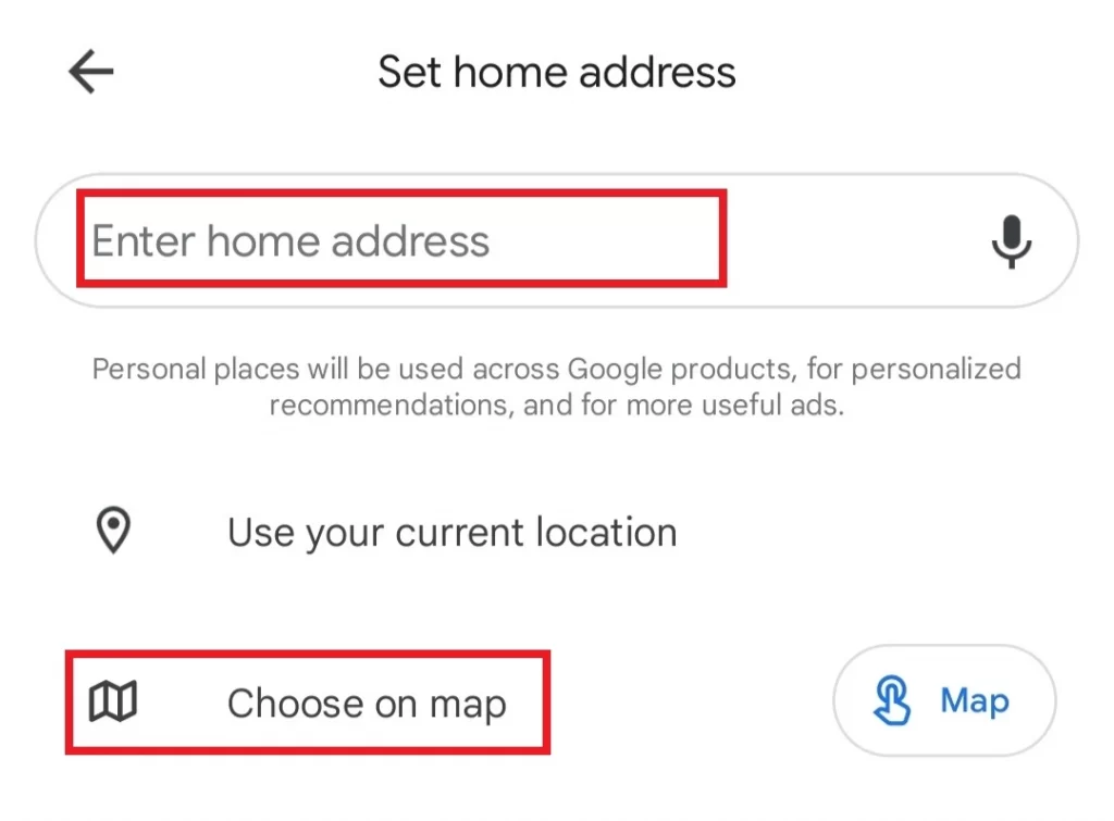 Set Home Address On Google Maps