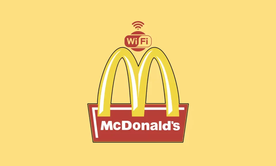 Connect To Free McDonald’s WiFi